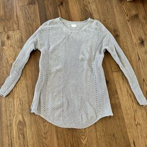 Caslon gray sweater size medium.